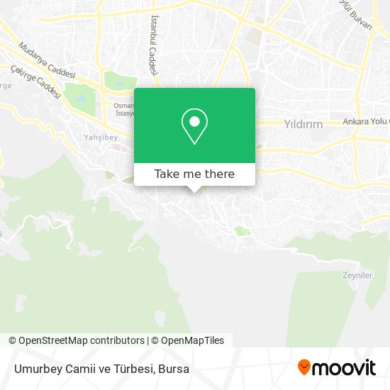 Umurbey Camii ve Türbesi map