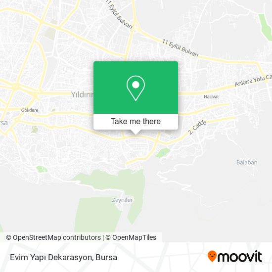 Evim Yapı Dekarasyon map