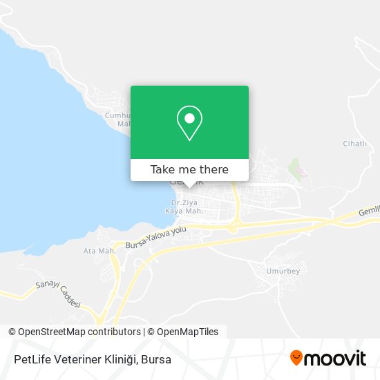PetLife Veteriner Kliniği map