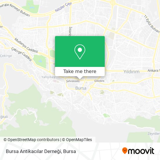 Bursa Antikacılar Derneği map