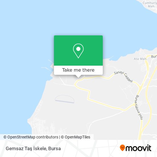 Gemsaz Taş İskele map