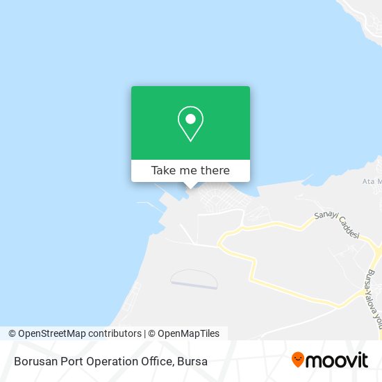 Borusan Port Operation Office map