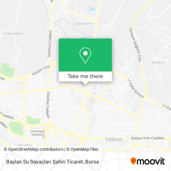 Baylan Su Sayaçları Şahin Ticaret map