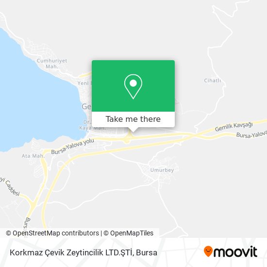 Korkmaz Çevik Zeytincilik LTD.ŞTİ map