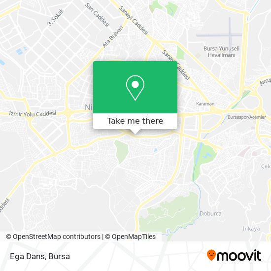 Ega Dans map