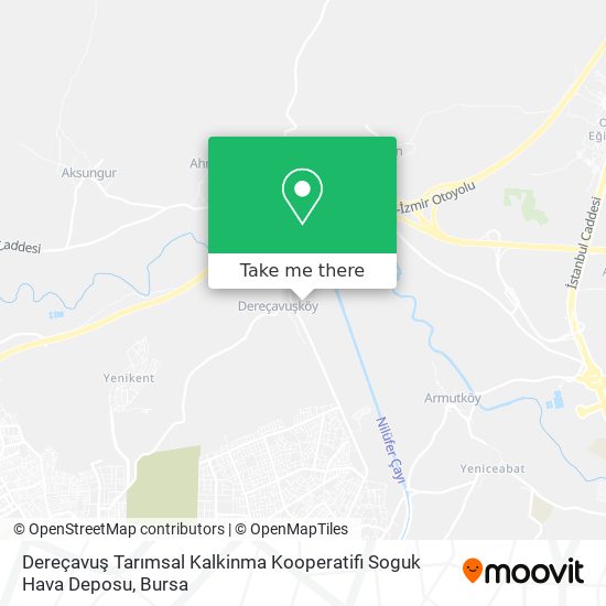 Dereçavuş Tarımsal Kalkinma Kooperatifi Soguk Hava Deposu map