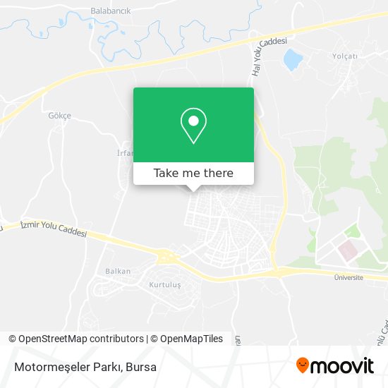 Motormeşeler Parkı map