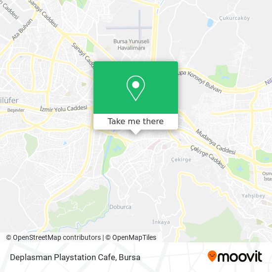 Deplasman Playstation Cafe map