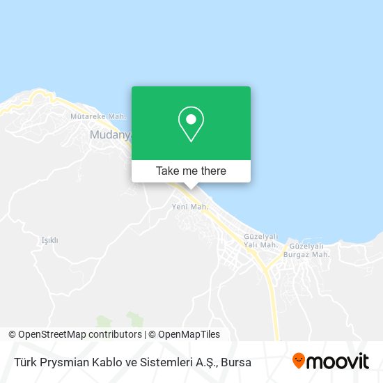 Türk Prysmian Kablo ve Sistemleri A.Ş. map