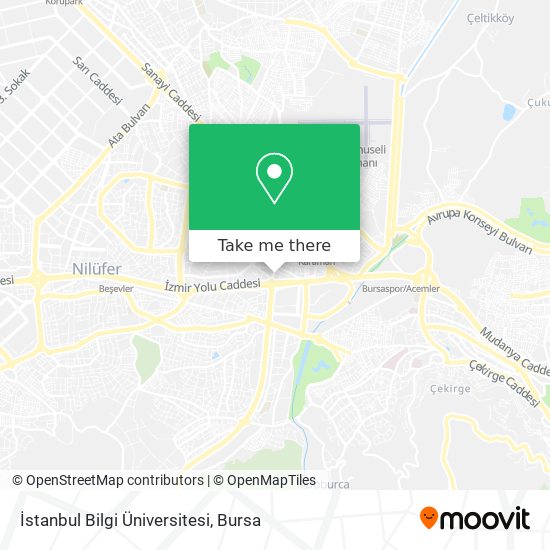 İstanbul Bilgi Üniversitesi map