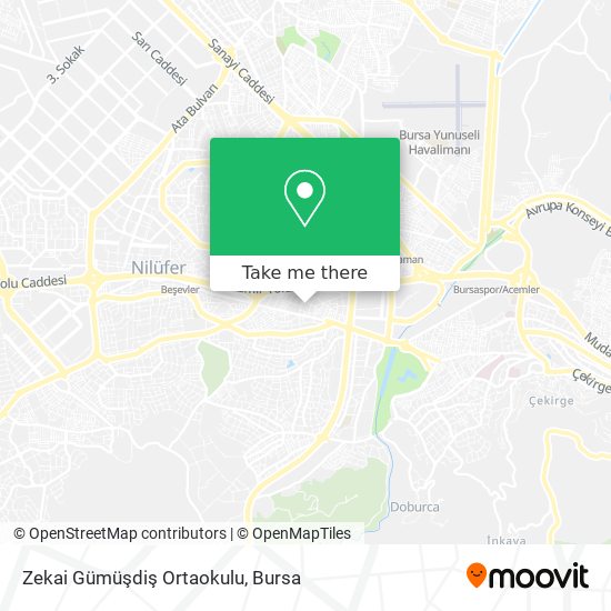 Zekai Gümüşdiş Ortaokulu map