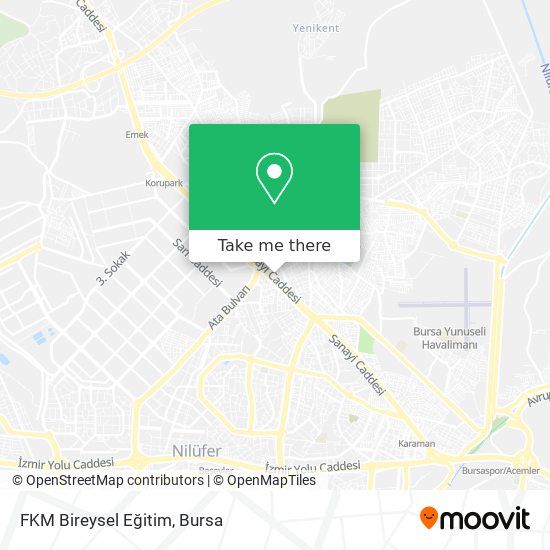 FKM Bireysel Eğitim map