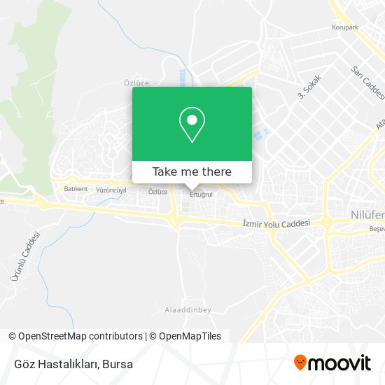 Göz Hastalıkları map