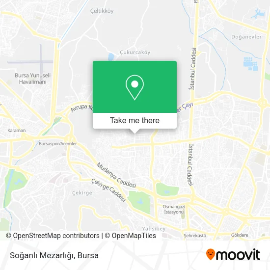 Soğanlı Mezarlığı map
