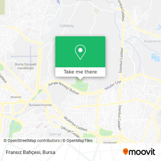 Fransız Bahçesi map