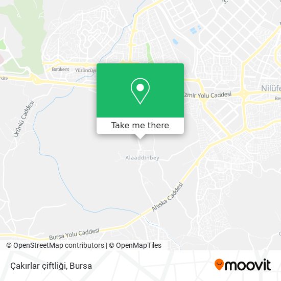 Çakırlar çiftliği map