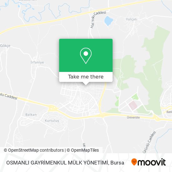 OSMANLI GAYRİMENKUL MÜLK YÖNETİMİ map