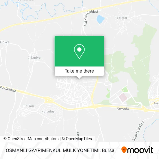 OSMANLI GAYRİMENKUL MÜLK YÖNETİMİ map