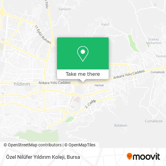 Özel Nilüfer Yıldırım Koleji map