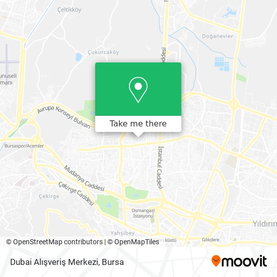 Dubai Alışveriş Merkezi map