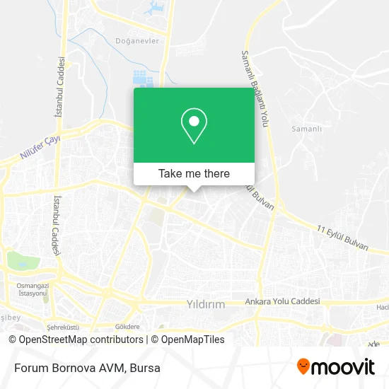 Forum Bornova AVM map
