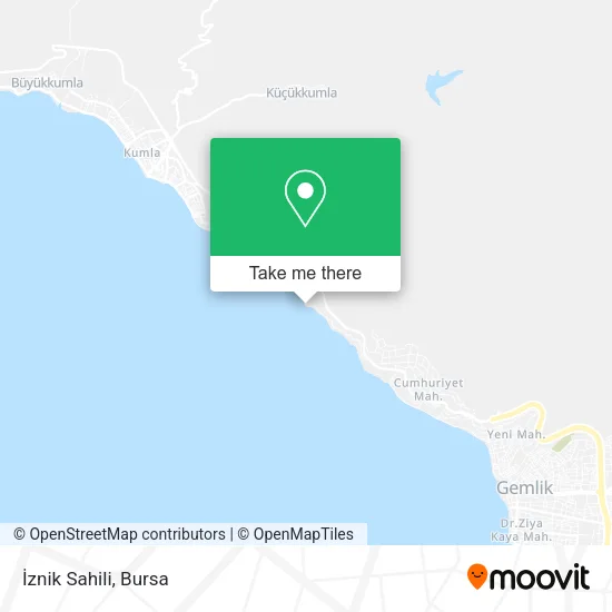 İznik Sahili map