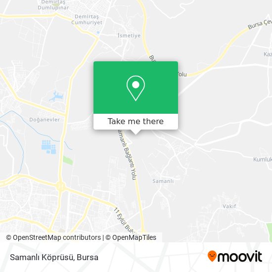 Samanlı Köprüsü map