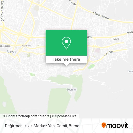 Değirmenlikızık Merkez Yeni Camii map
