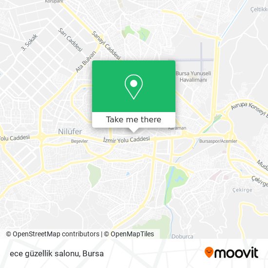 ece güzellik salonu map