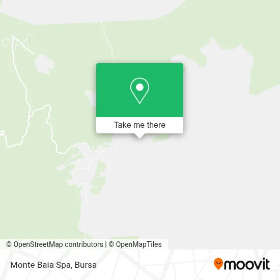 Monte Baia Spa map