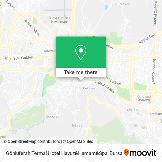 Gönlüferah Termal Hotel Havuz&Hamam&Spa map