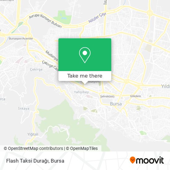 Flash Taksi Durağı map