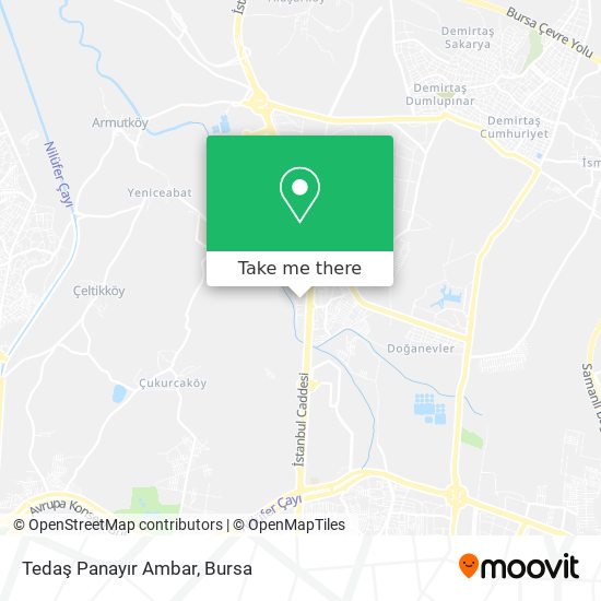 Tedaş Panayır Ambar map