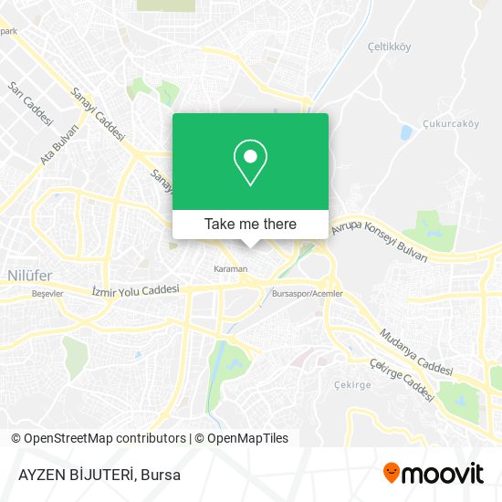 AYZEN BİJUTERİ map