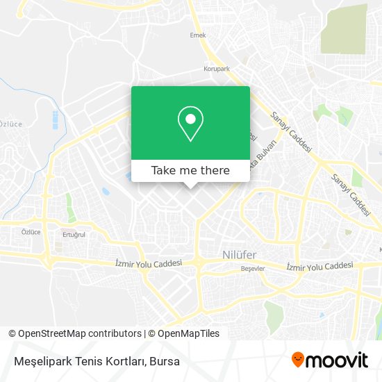 Meşelipark Tenis Kortları map