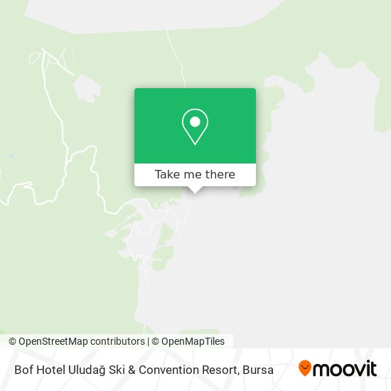 Bof Hotel Uludağ Ski & Convention Resort map