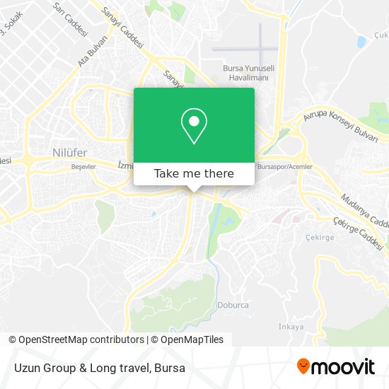 Uzun Group & Long travel map