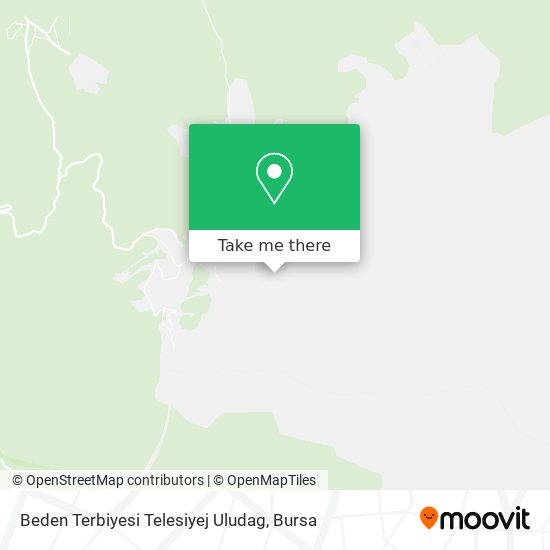 Beden Terbiyesi Telesiyej Uludag map