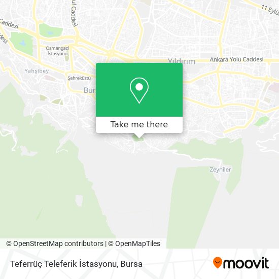 Teferrüç Teleferik İstasyonu map