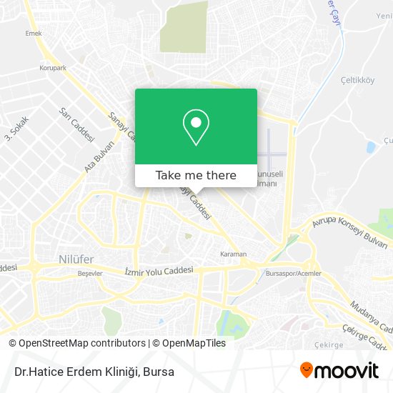 Dr.Hatice Erdem Kliniği map
