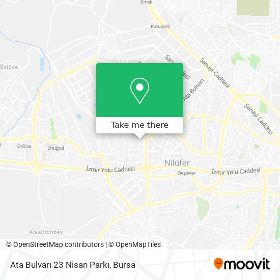 Ata Bulvarı 23 Nisan Parkı map