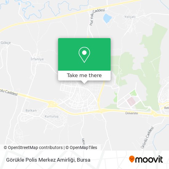 Görükle Polis Merkez Amirliği map