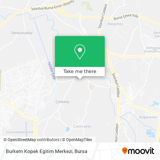 Burkem Kopek Egitim Merkezi map