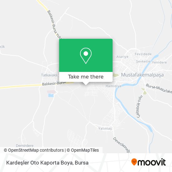 Kardeşler Oto Kaporta Boya map