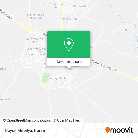 Beysil Mobilya map
