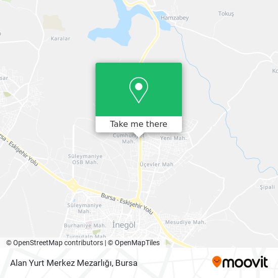 Alan Yurt Merkez Mezarlığı map