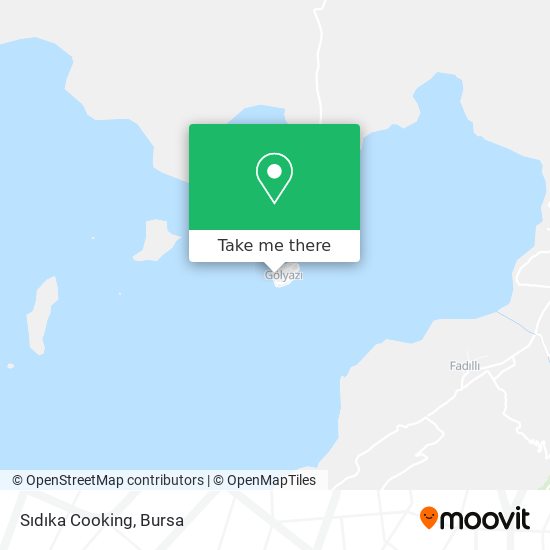 Sıdıka Cooking map