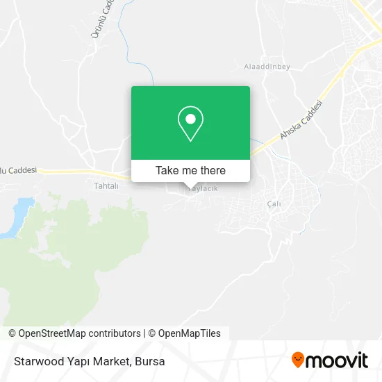 Starwood Yapı Market map