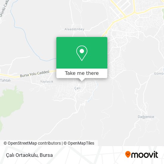 Çalı Ortaokulu map