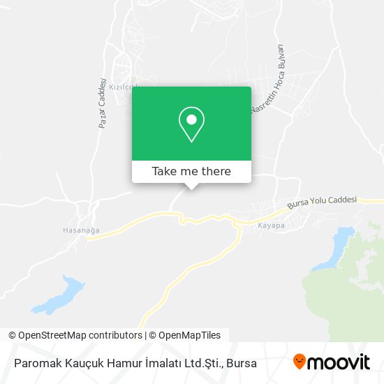 Paromak Kauçuk Hamur İmalatı Ltd.Şti. map